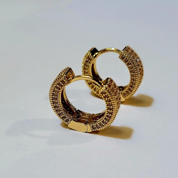 Gold Plated Hoop - Picture 7 of 10